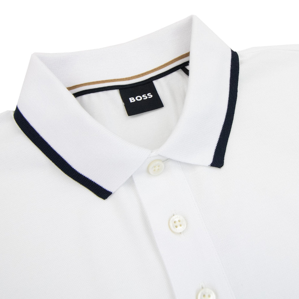 Hugo Boss Parlay 190 Polo Shirt White 100