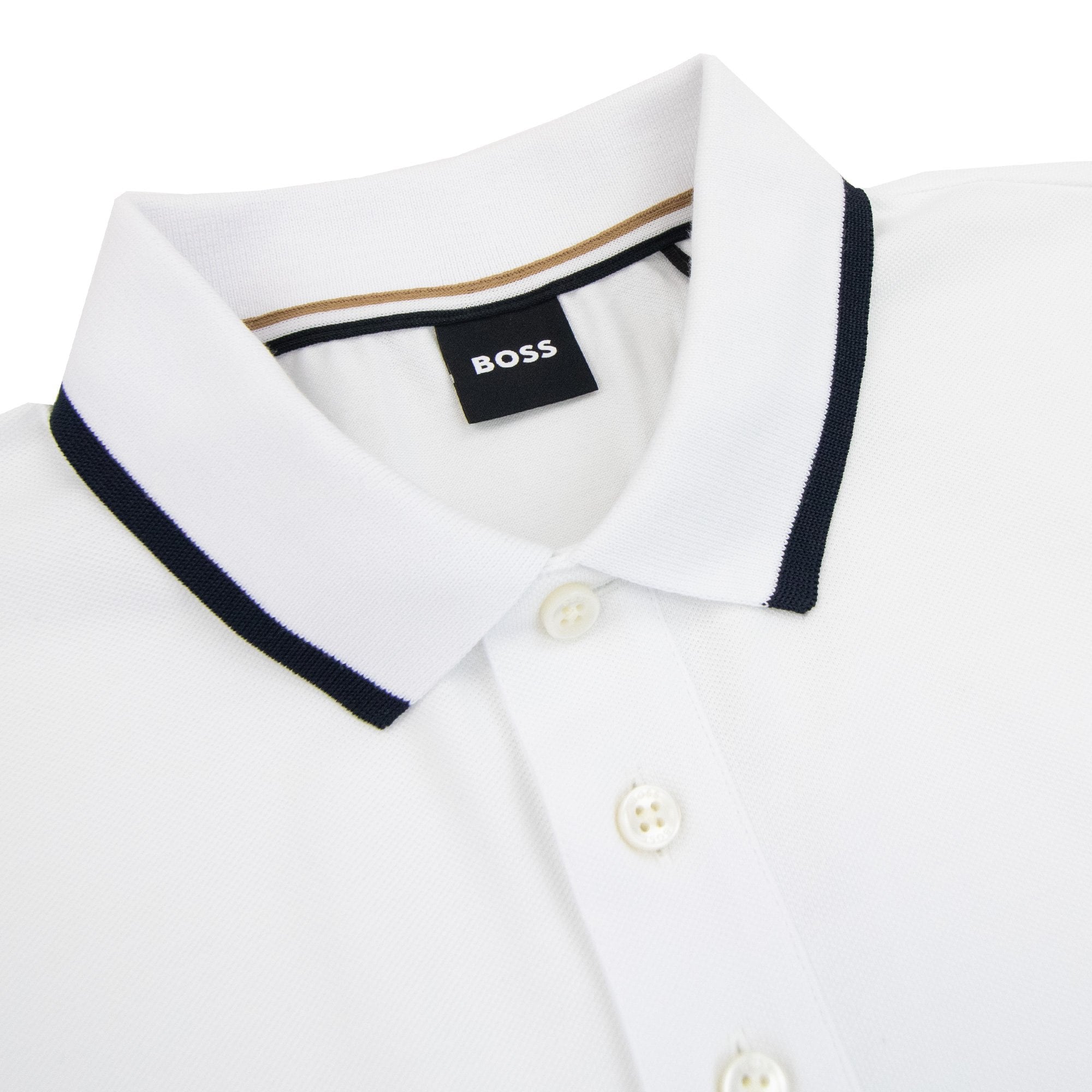 Hugo Boss Parlay 190 Polo Shirt White 100