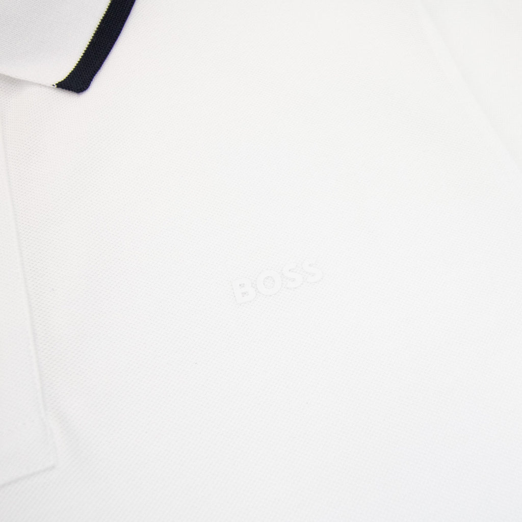 Hugo Boss Parlay 190 Polo Shirt White 100