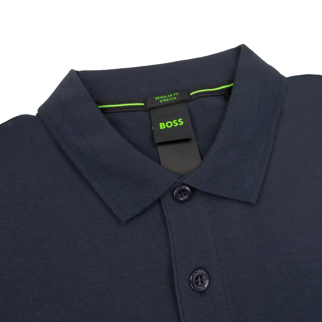 Hugo Boss Pio 1 Stretch Regular Fit Polo Navy 402