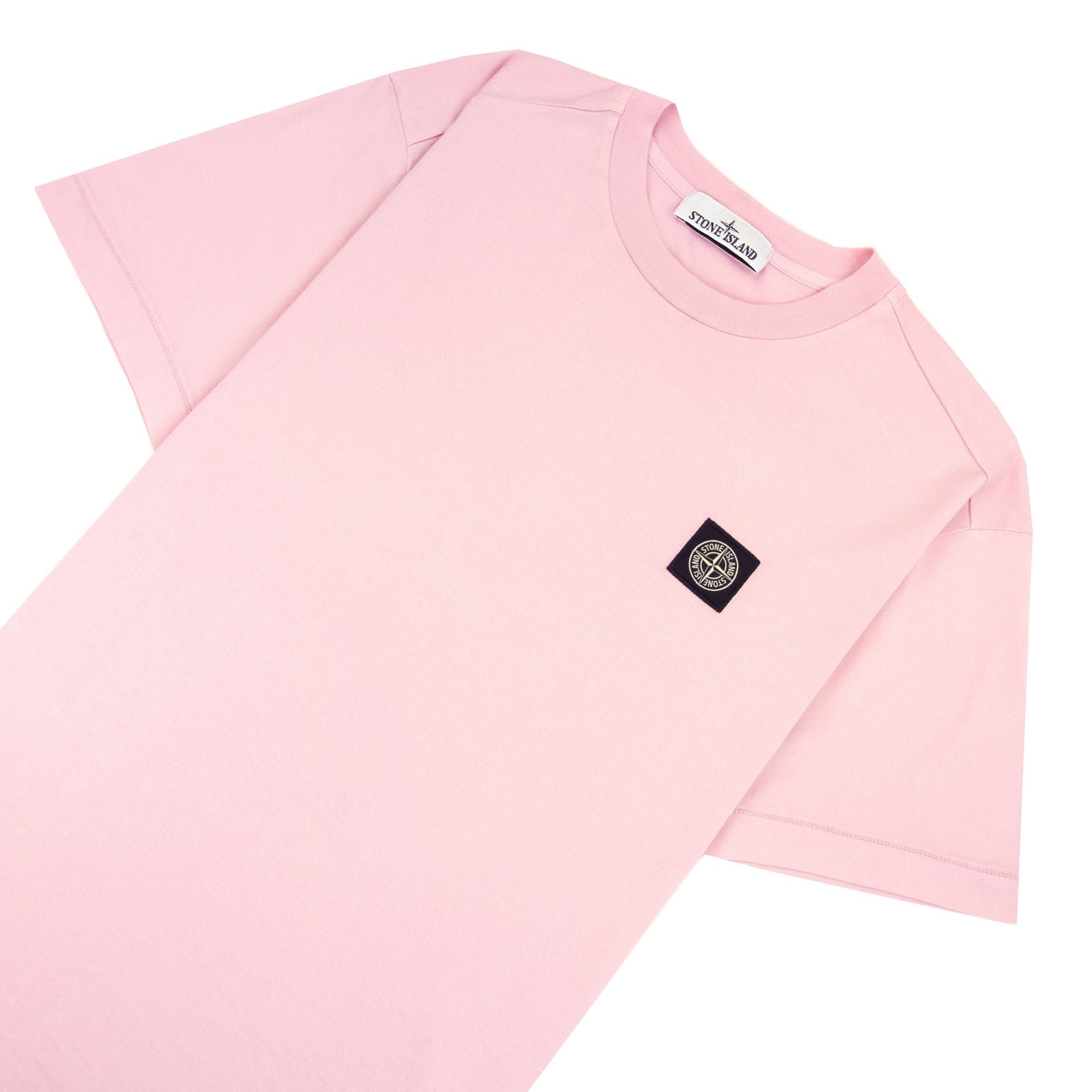 Stone Island Small Logo Patch Pink V0080