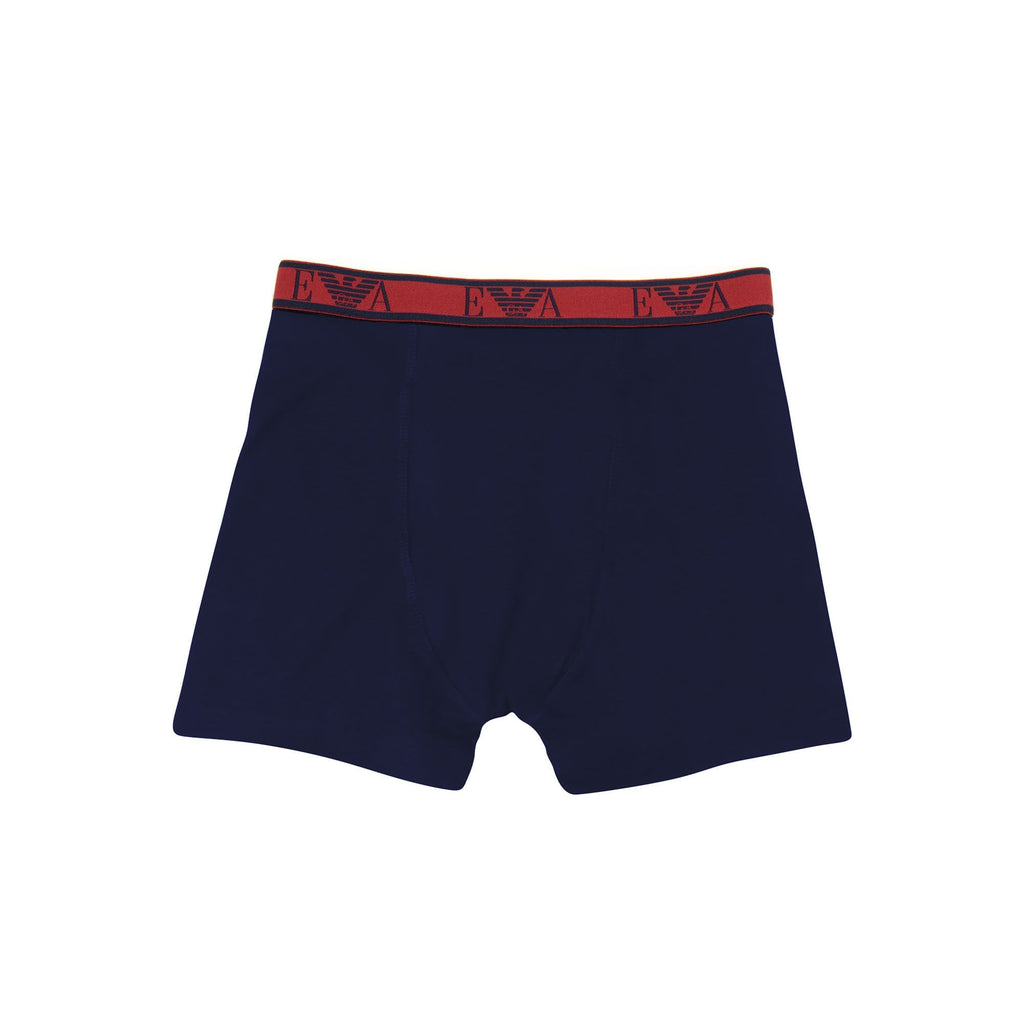 Emporio Armani 3 Pack Stretch Cotton Shorts Marine/marine