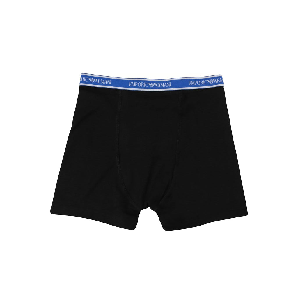 Emporio Armani Neon 3pack Boxer Trunks Anthracite Grey