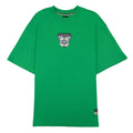 Evisu Hanafuda Daruma Daicock Print T Shirt Green