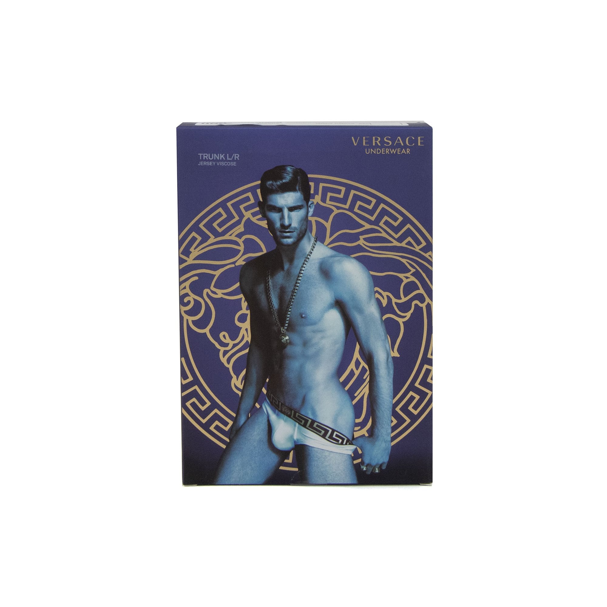 Versace Barocco Low Rise Boxer Trunk Black/gold