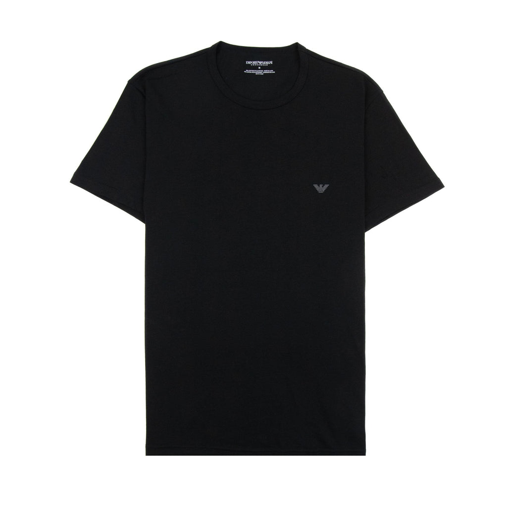Emporio Armani 2 Pack Eagle Logo T Shirt Black/anthracite