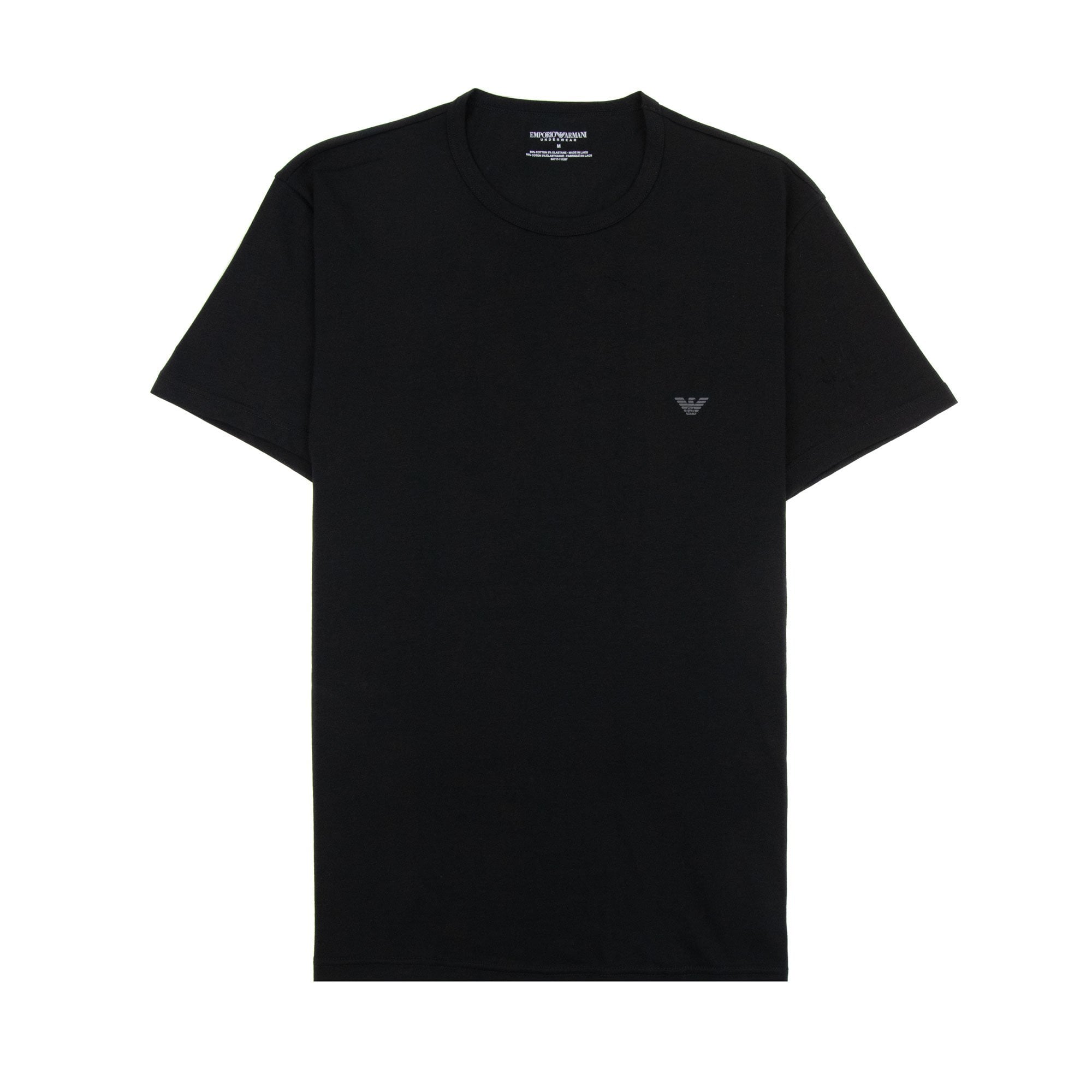 Emporio Armani 2 Pack Eagle Logo T Shirt Black/anthracite