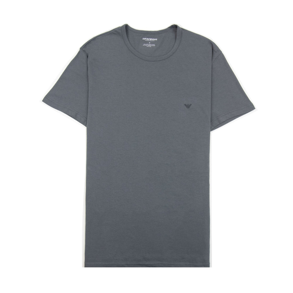 Emporio Armani 2 Pack Eagle Logo T Shirt Black/anthracite