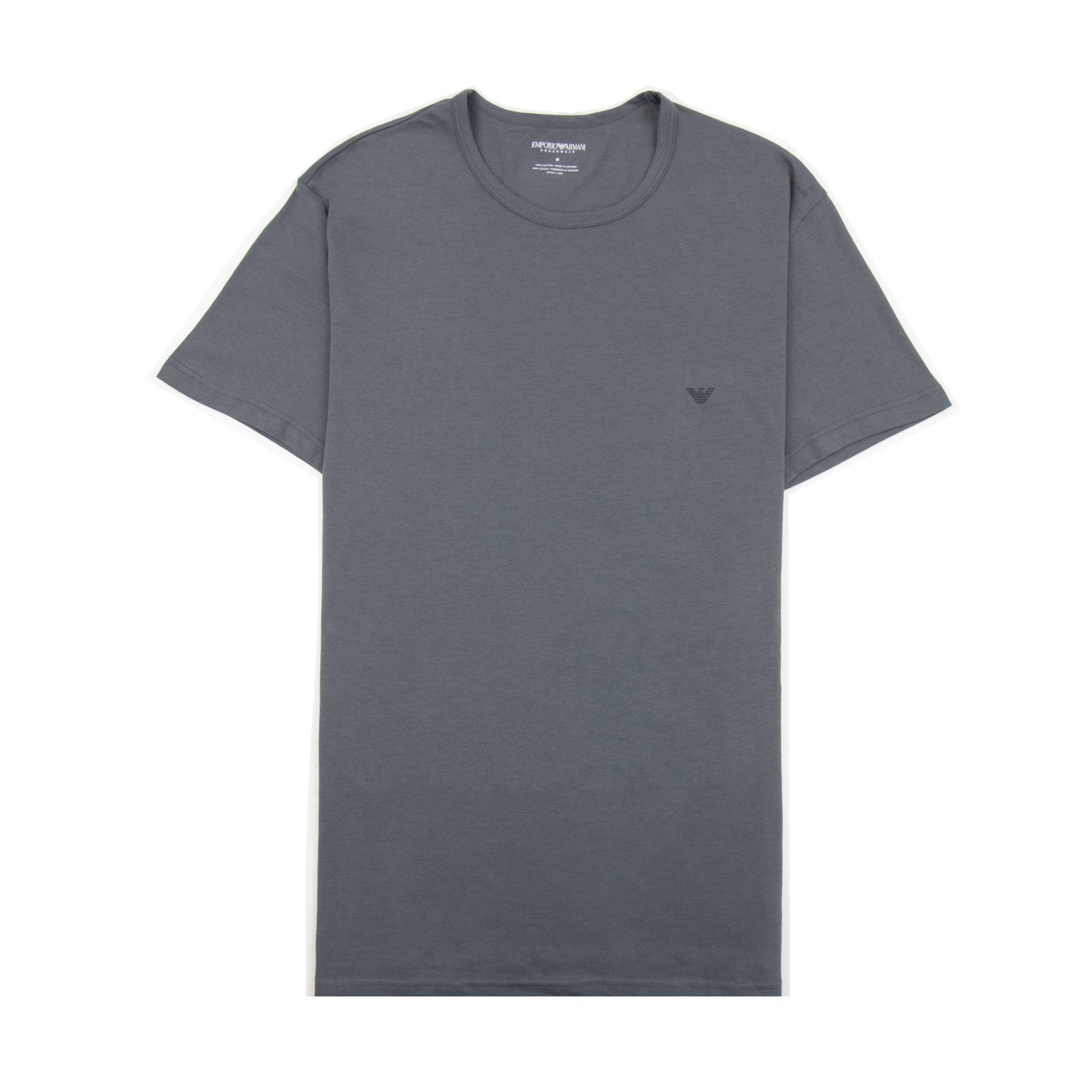 Emporio Armani 2 Pack Eagle Logo T Shirt Black/anthracite