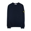 Stone Island 66060 Old Treatment Crewneck Sweatshirt Navy V0020