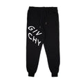 Givenchy Embroidered Reflected Logo Sweat Pants Black/white
