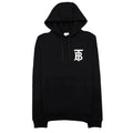 Burberry Landon Tb Logo Hoodied Sweatshirt Black