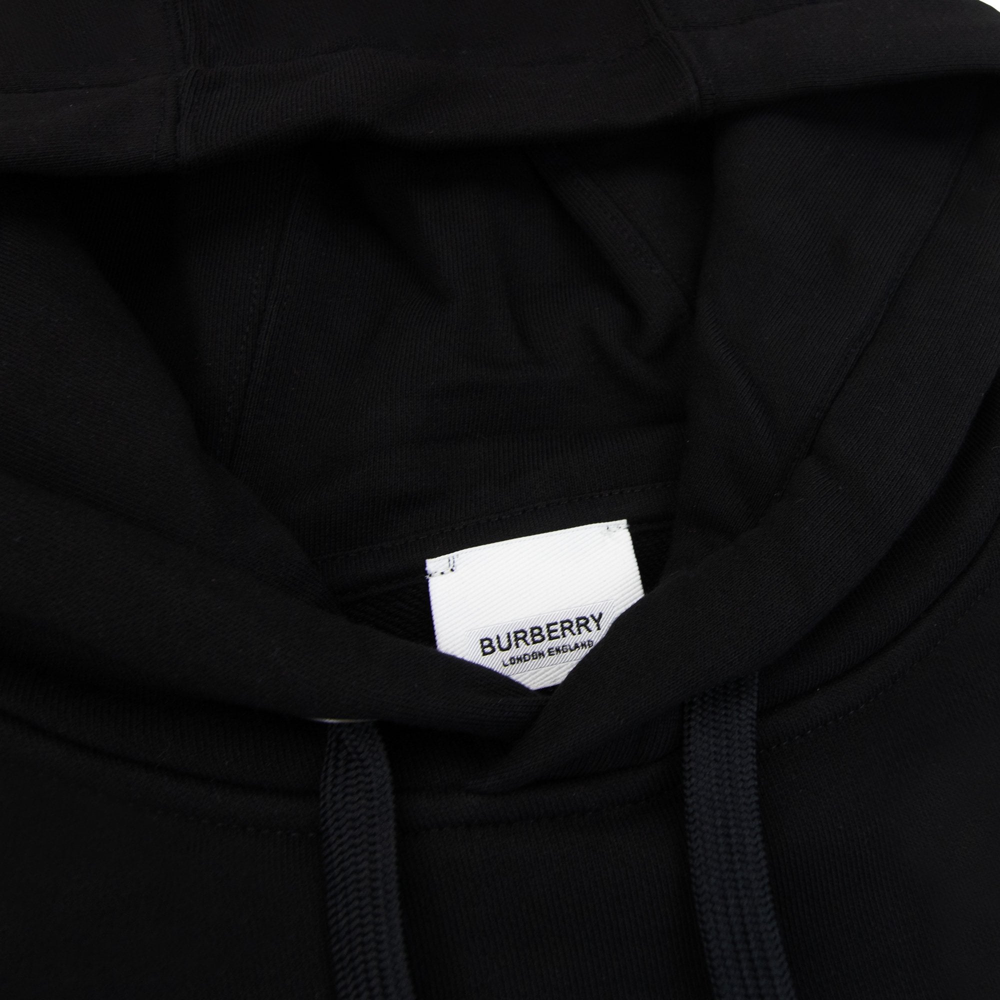 Burberry Landon Tb Logo Hoodied Sweatshirt Black | ONU – Onu