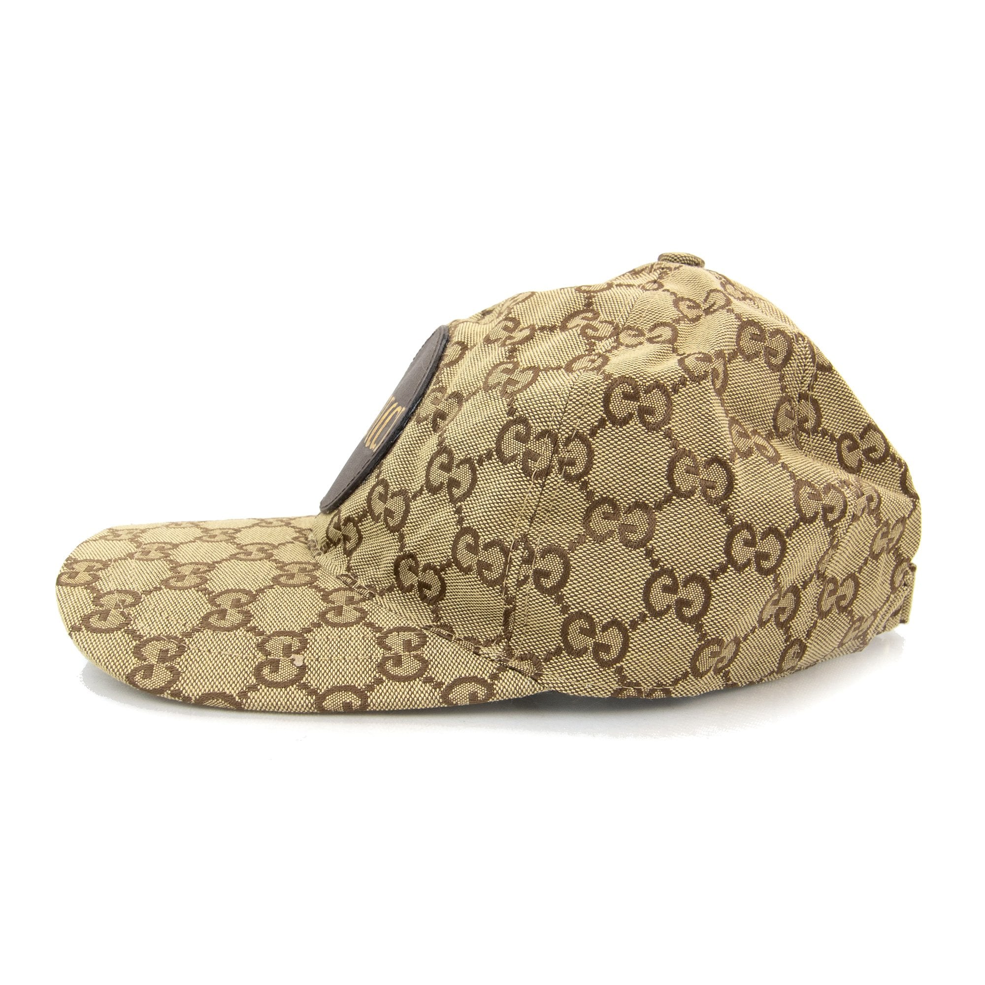 Gucci Zeno Gg Canvas Cap Beige