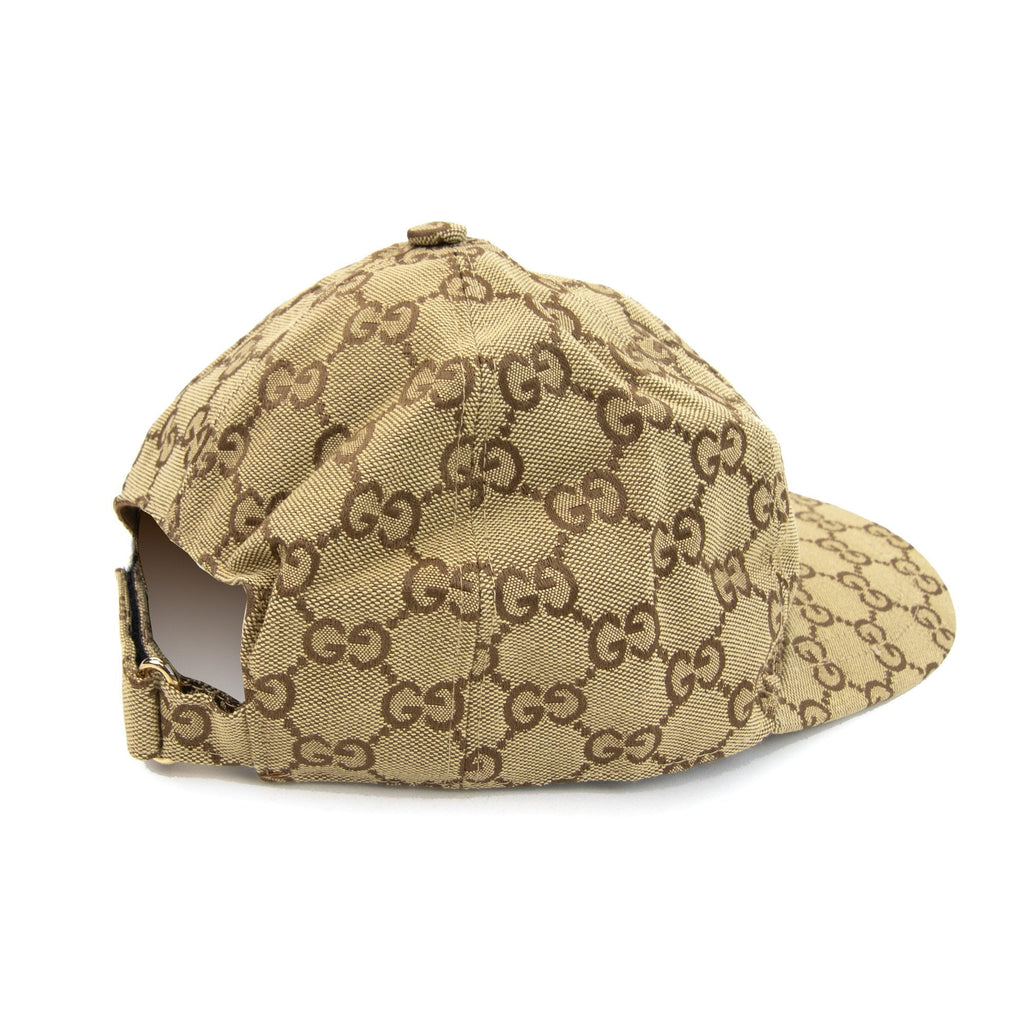 Gucci Zeno Gg Canvas Cap Beige
