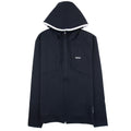 Hugo Boss Hd Logo Print Zip Up Hoodie Navy 402