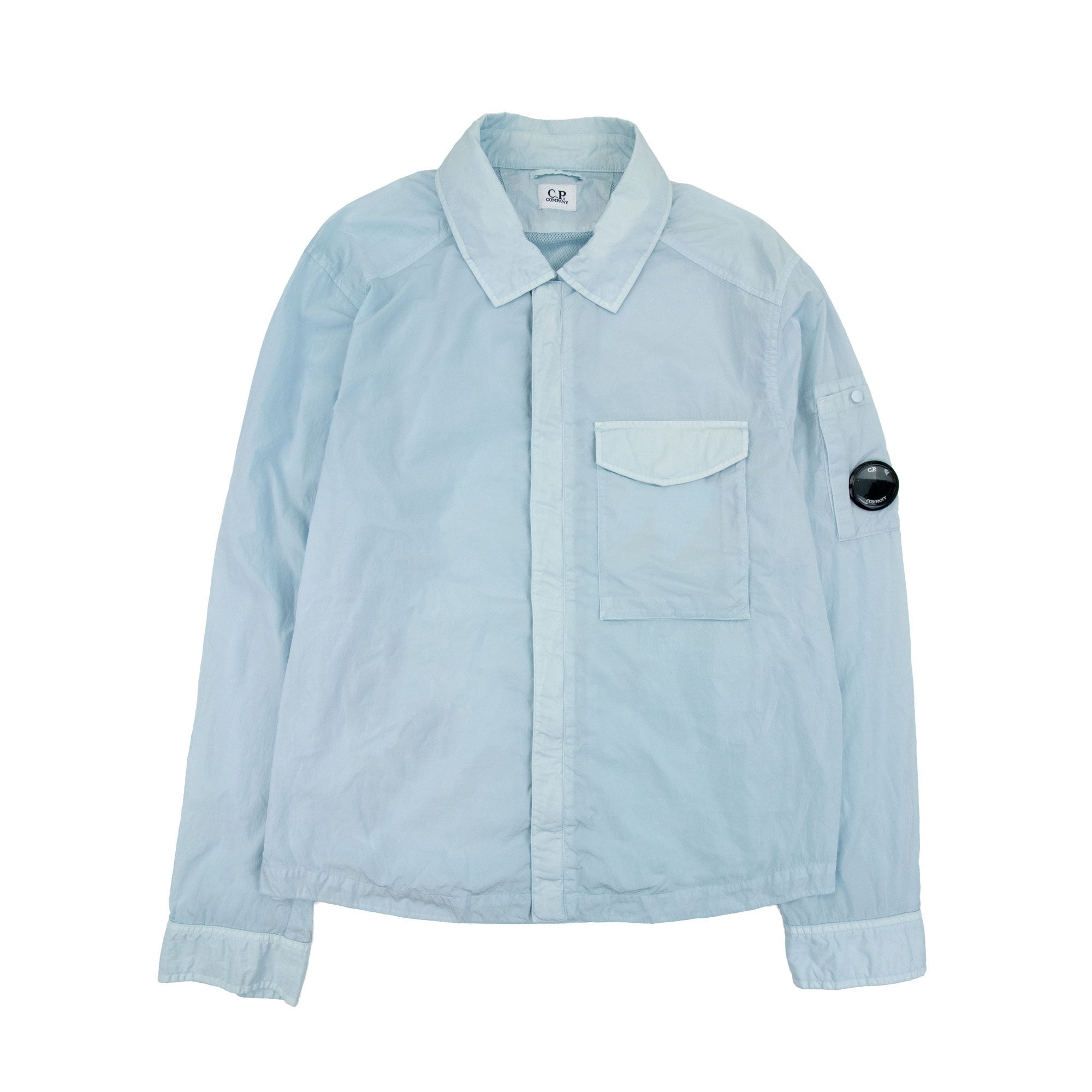 Cp Company Chrome R Pocket Overshirt Starlight Blue 806