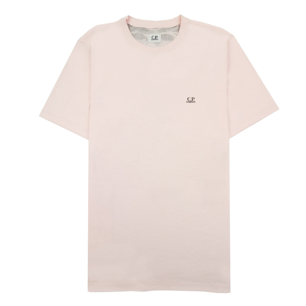 Cp Company Reverse Goggle Print T-shirt Heavenly Pink 501