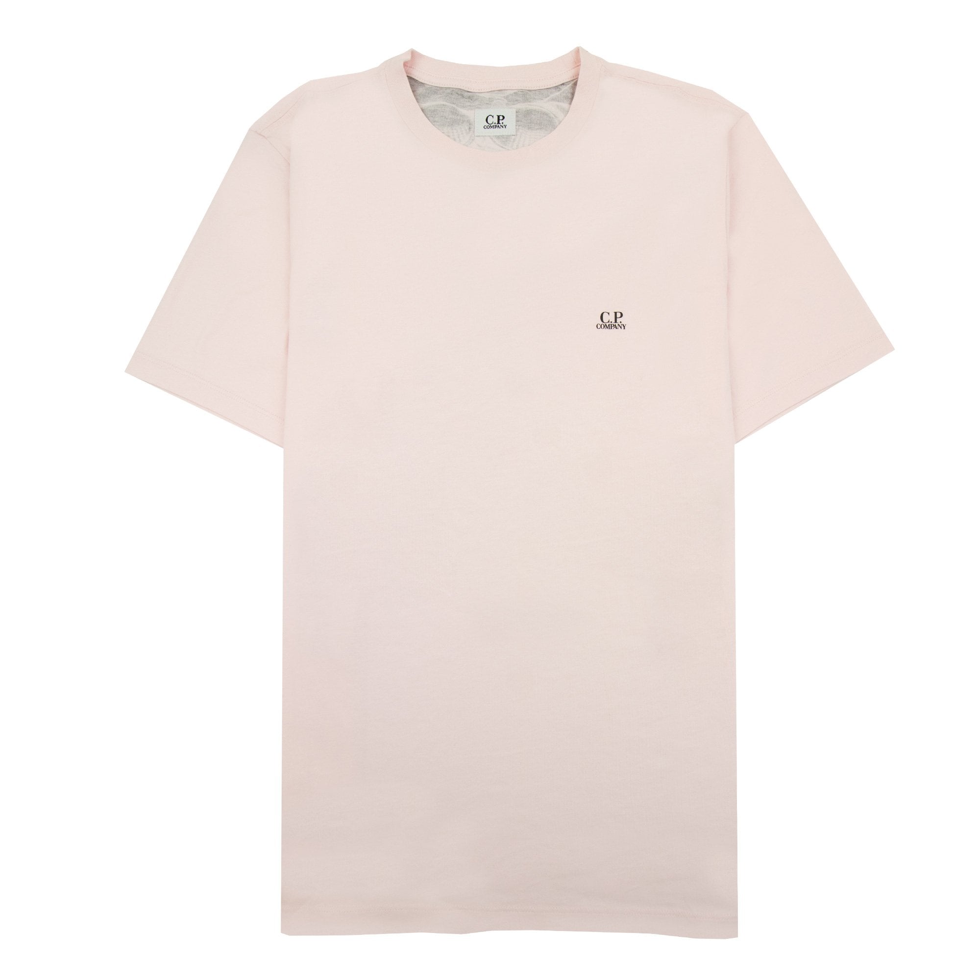 Cp Company Reverse Goggle Print T-shirt Heavenly Pink 501