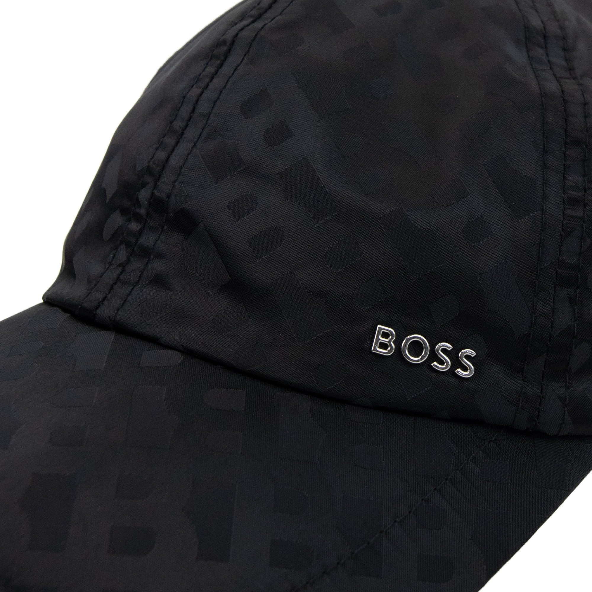 Hugo Boss Zed M Monogram Logo Cap Black 001