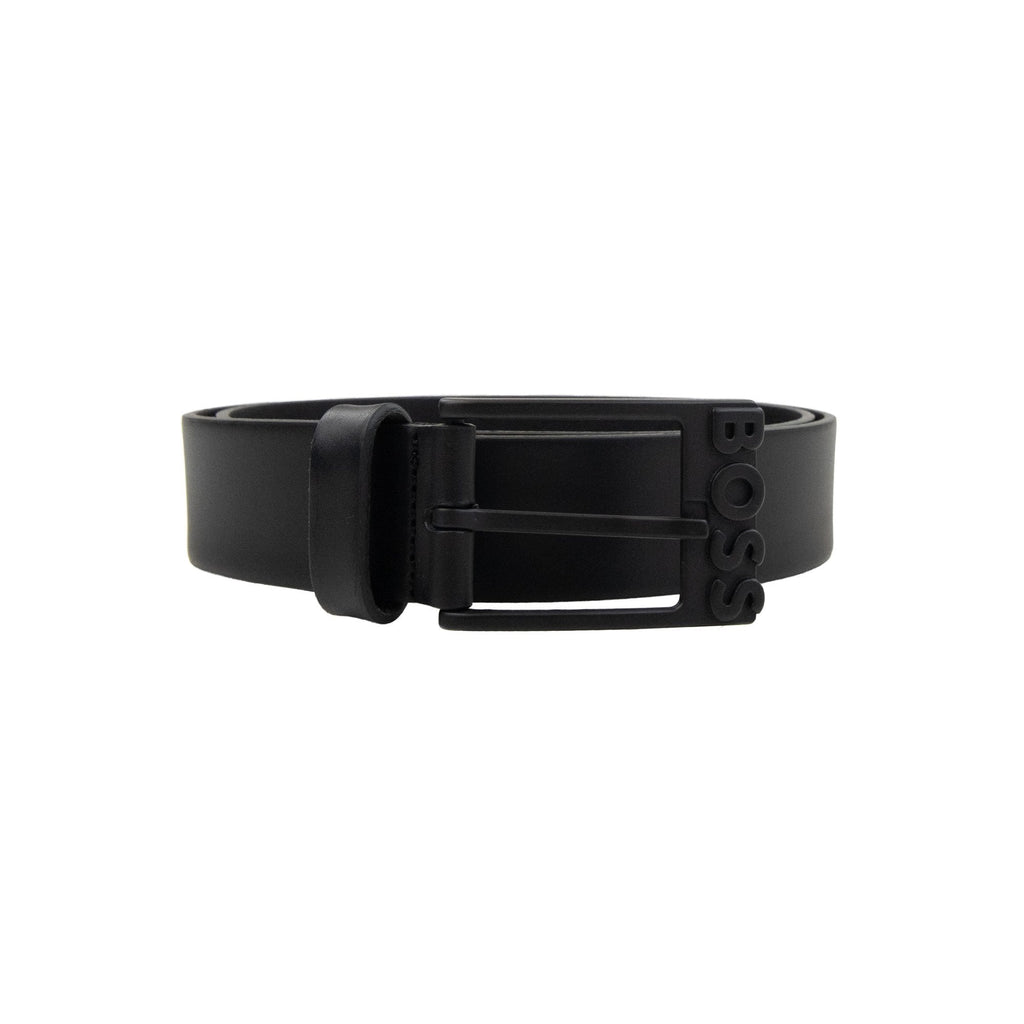 Hugo Boss Simo R Leather Belt Black 001