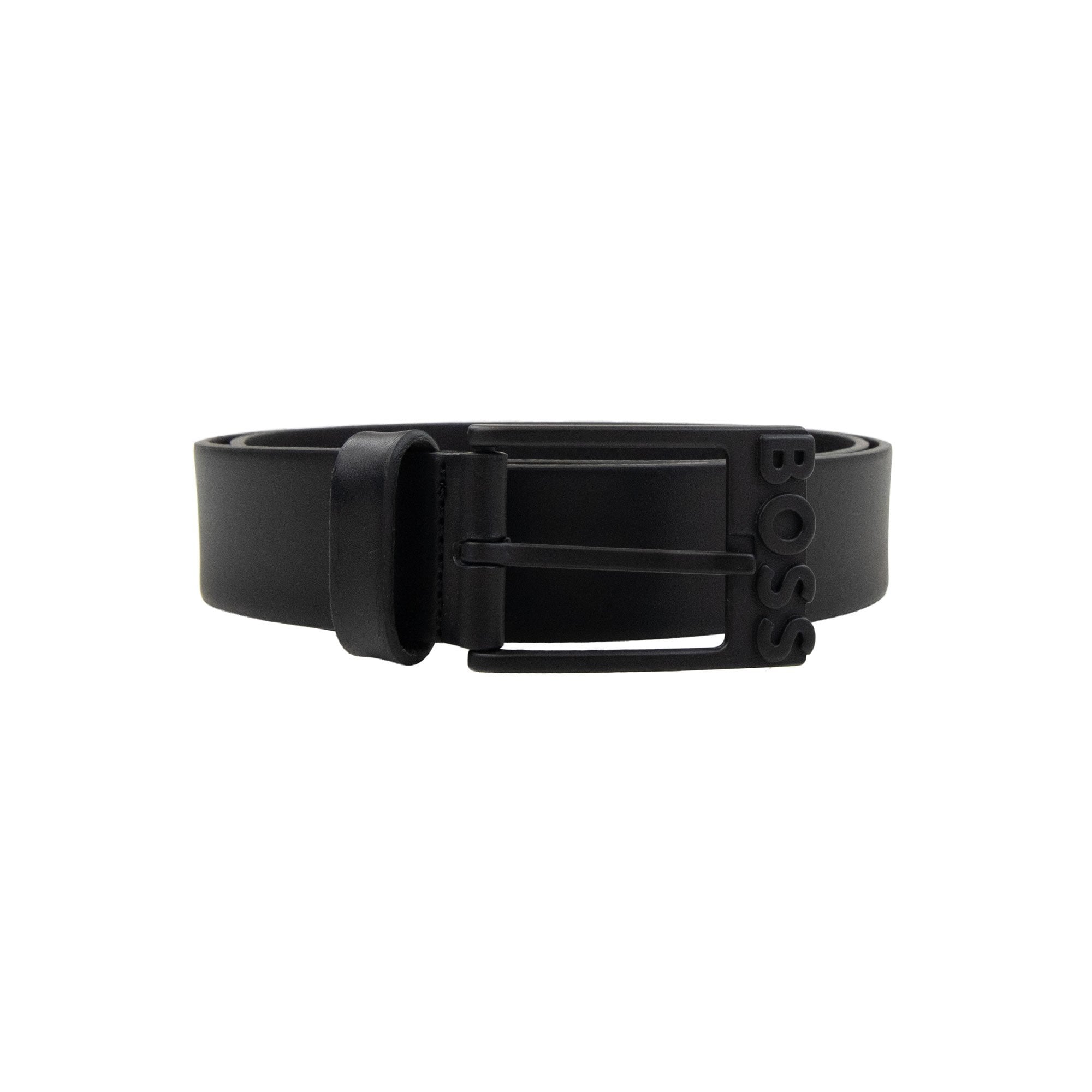 Hugo Boss Simo R Leather Belt Black 001