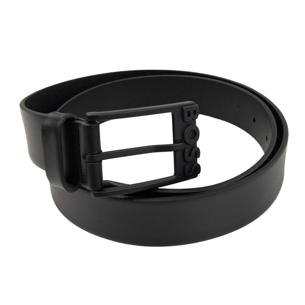 Hugo Boss Simo R Leather Belt Black 001