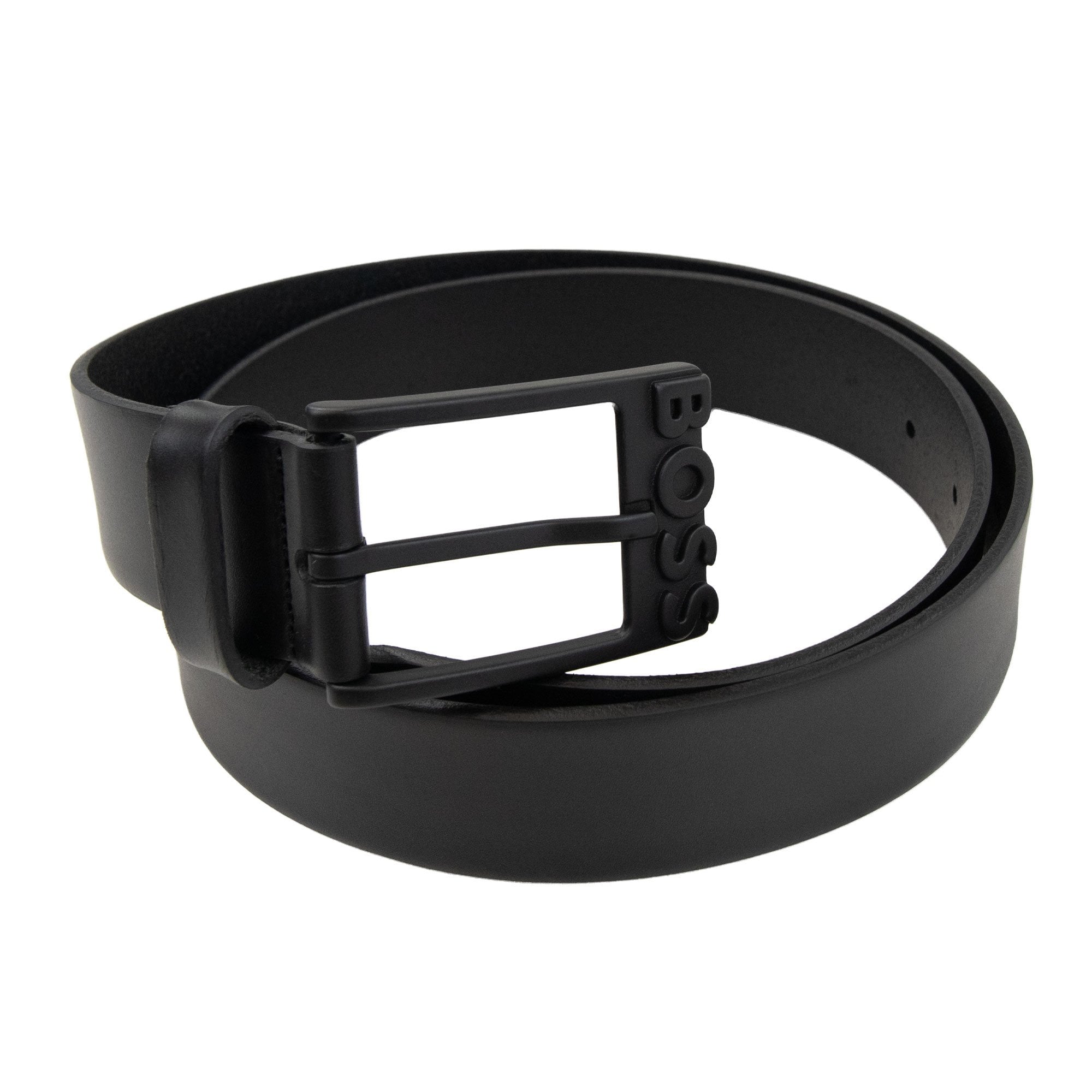 Hugo Boss Simo R Leather Belt Black 001