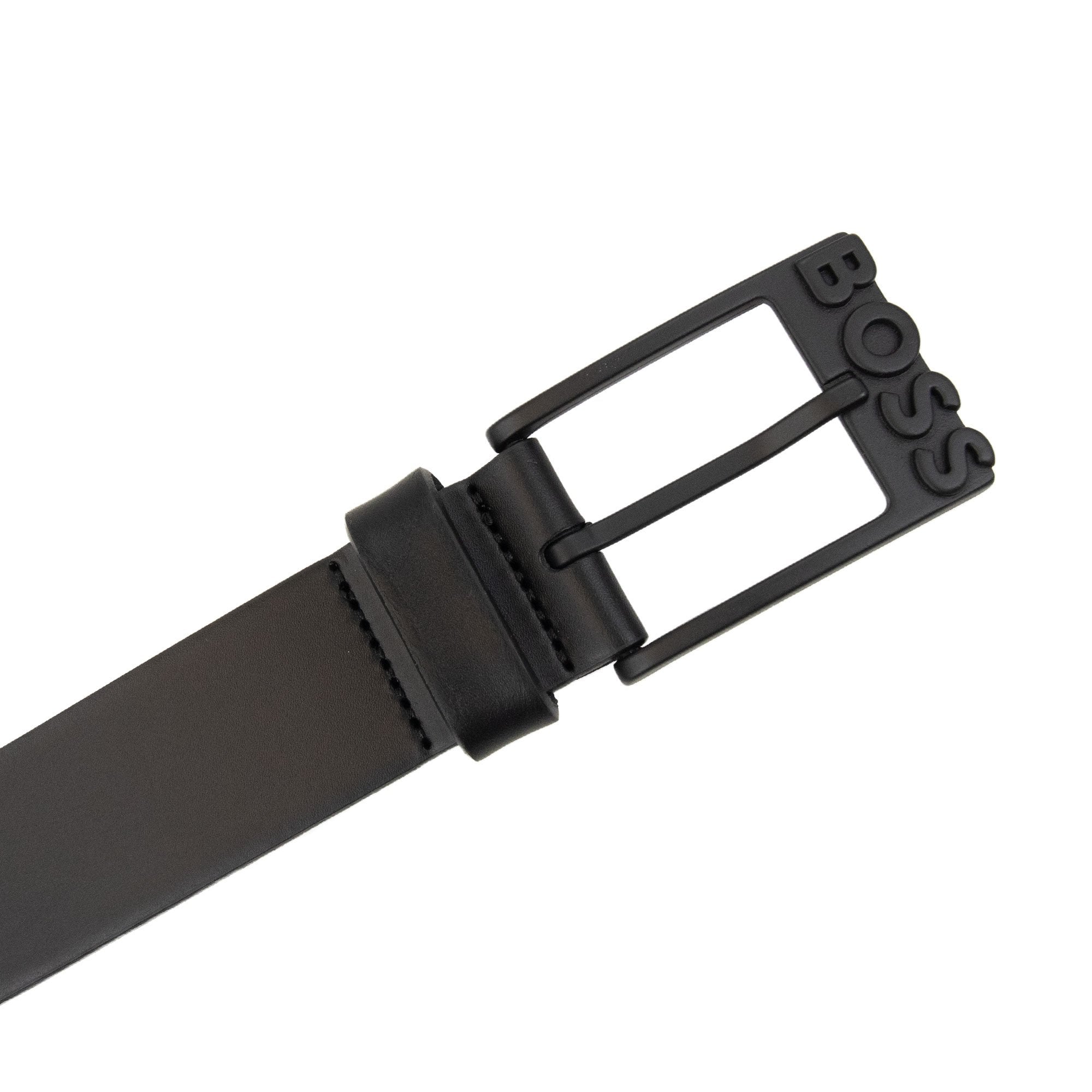 Hugo Boss Simo R Leather Belt Black 001