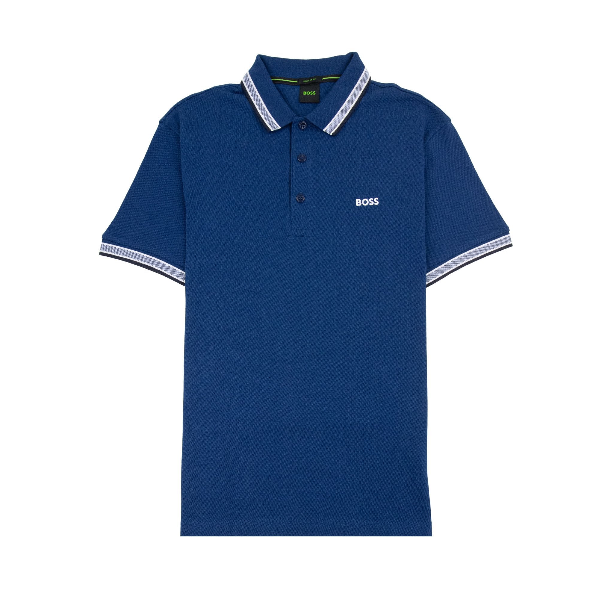 Hugo Boss Embroidered Logo Paddy Polo Blue 435