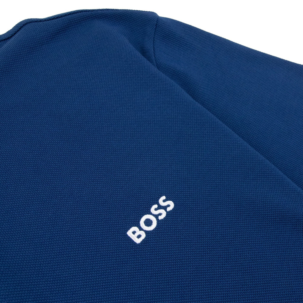 Hugo Boss Embroidered Logo Paddy Polo Blue 435