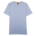 Hugo Boss Tales Logo Patch T Shirt Light Blue 485