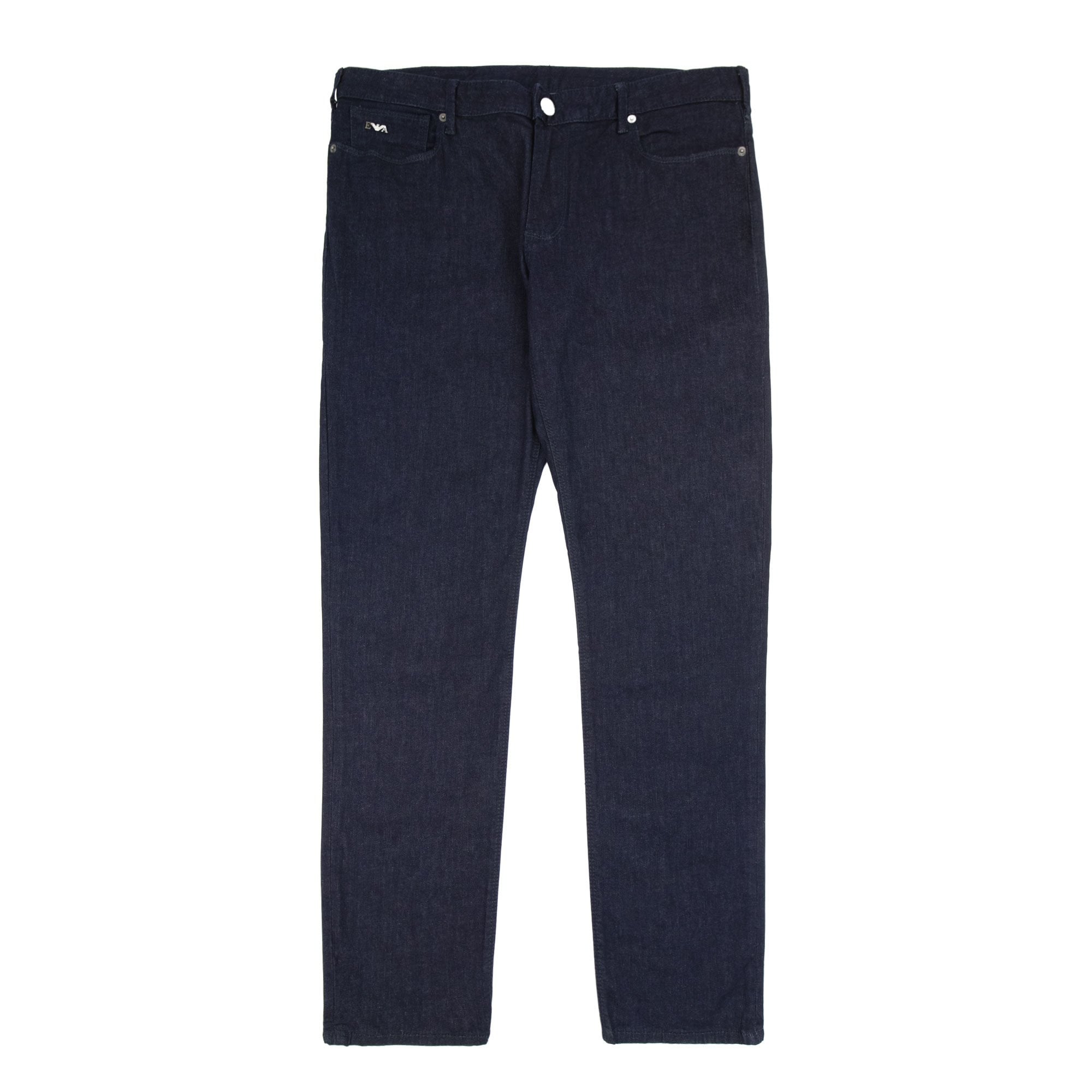 Emporio Armani J06 Five Pocket Jeans Denim Blue 0941