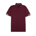 Hugo Boss Parlay 147 Mercerised Polo Shirt Dark Red 603