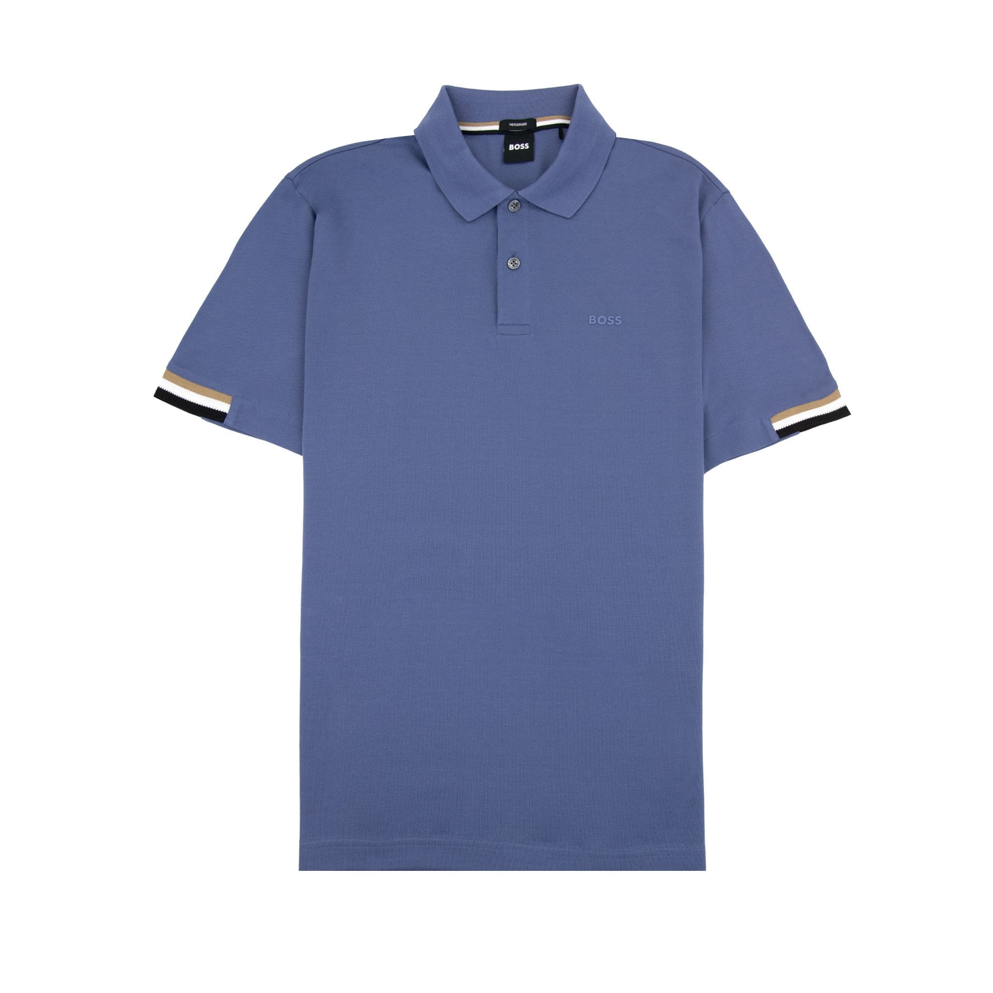 Hugo Boss Parlay 147 Mercerised Polo Shirt Blue 479