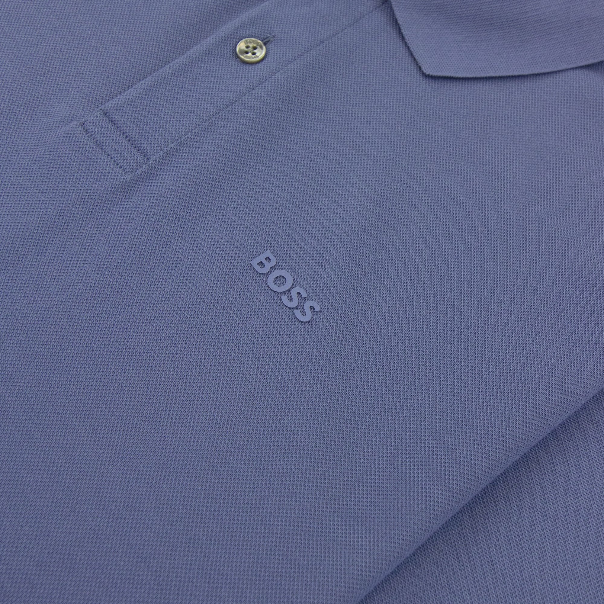 Hugo Boss Parlay 147 Mercerised Polo Shirt Blue 479