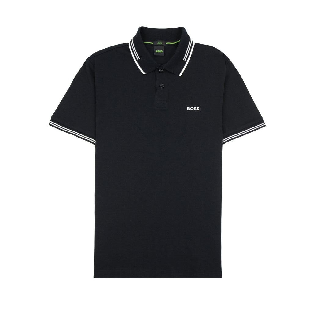 Hugo Boss Paul Slim Fit Polo Black 001