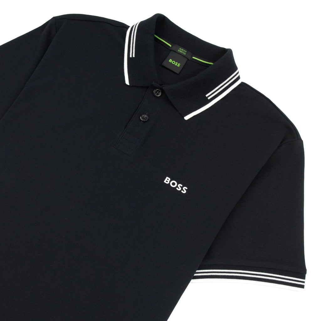 Hugo Boss Paul Slim Fit Polo Black 001