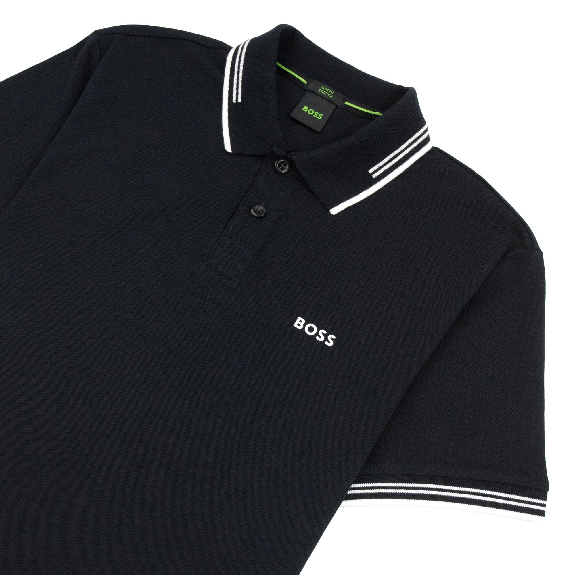 Hugo Boss Paul Slim Fit Polo Black 001