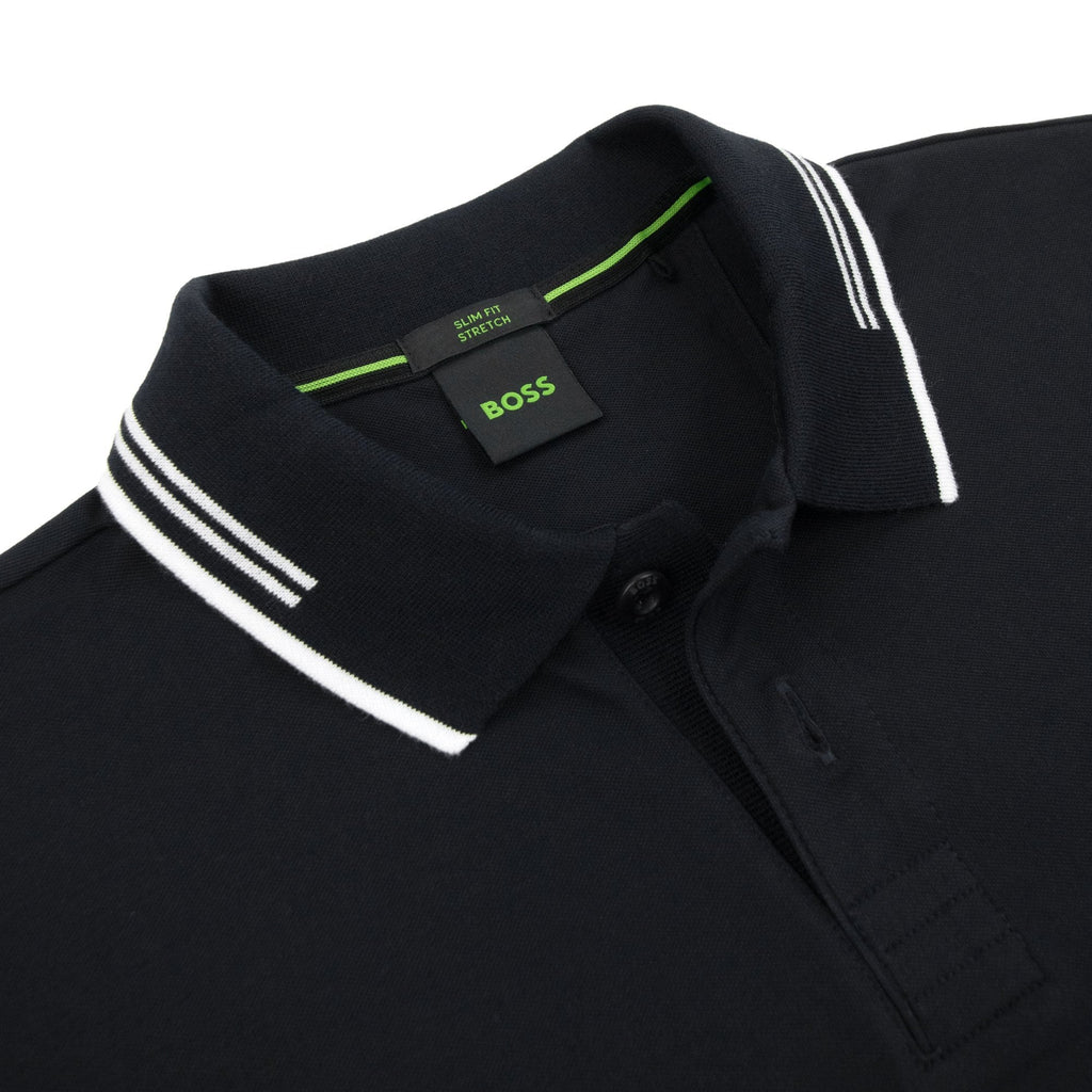 Hugo Boss Paul Slim Fit Polo Black 001