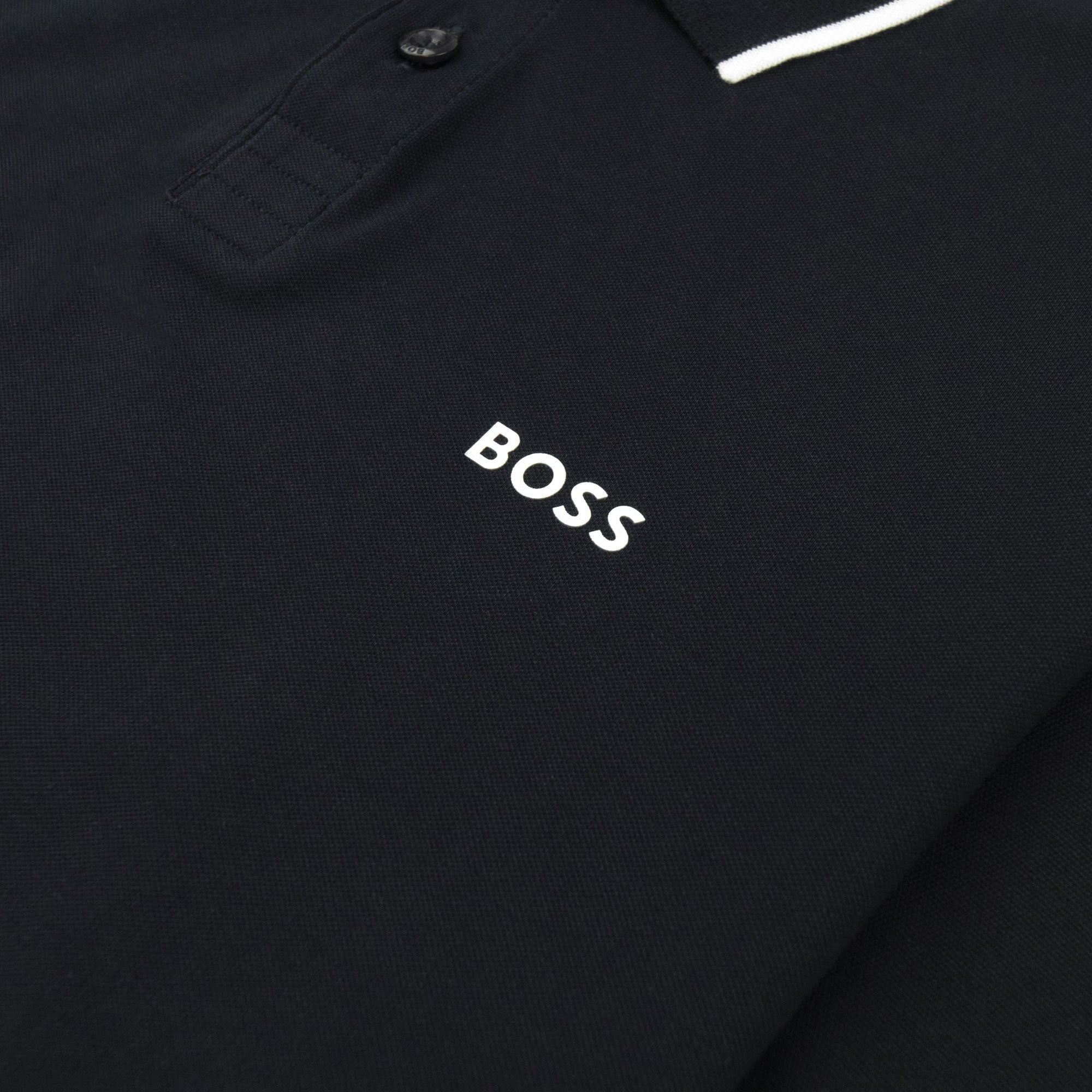 Hugo Boss Paul Slim Fit Polo Black 001