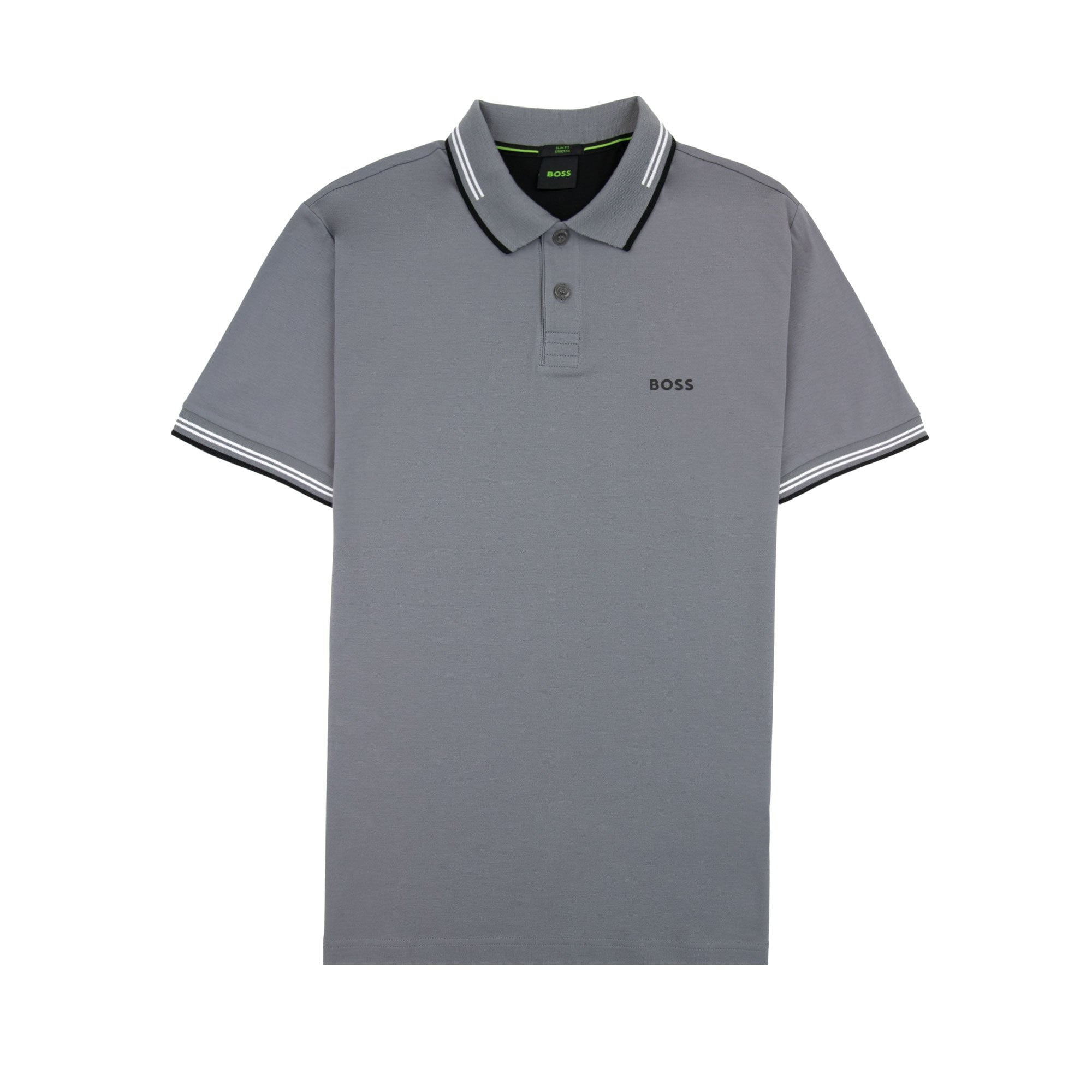 Hugo Boss Paul Slim Fit Polo Grey 036