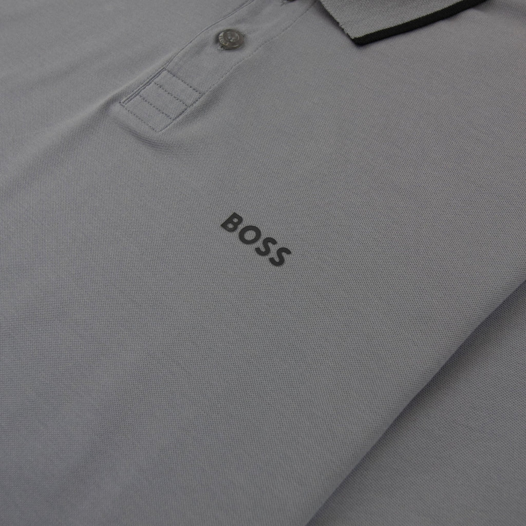 Hugo Boss Paul Slim Fit Polo Grey 036
