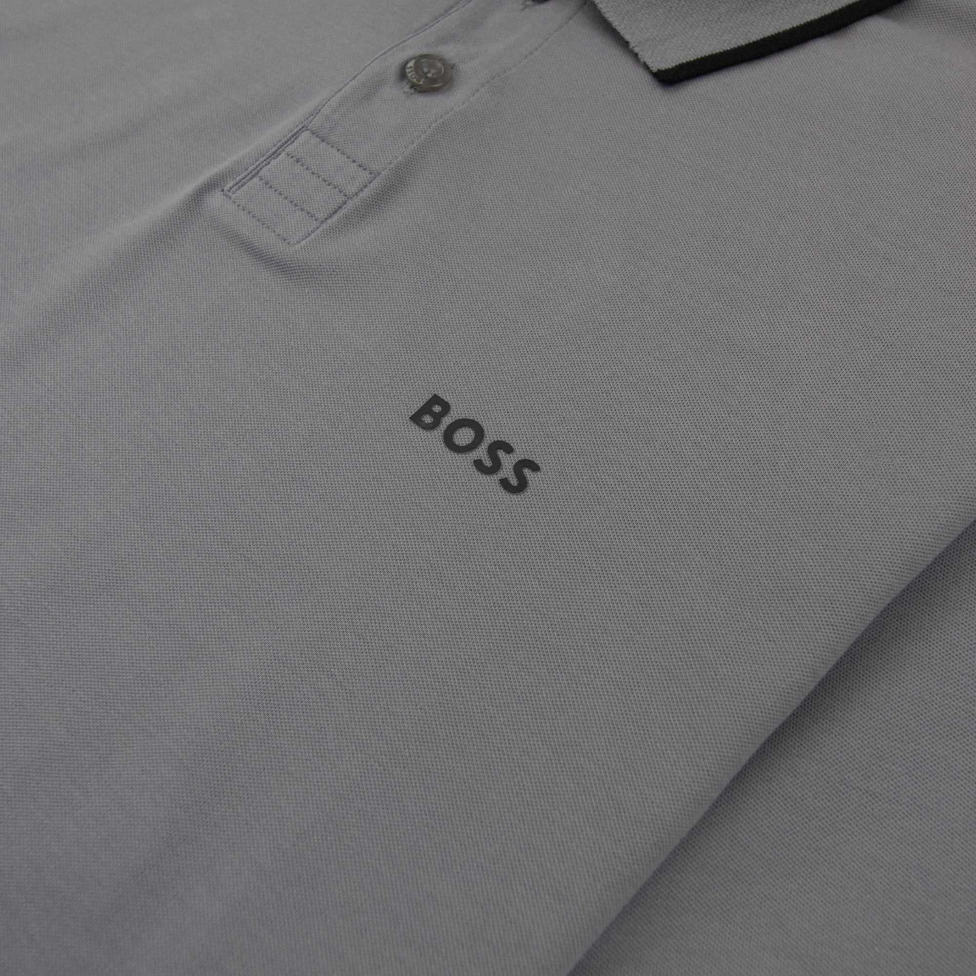 Hugo Boss Paul Slim Fit Polo Grey 036