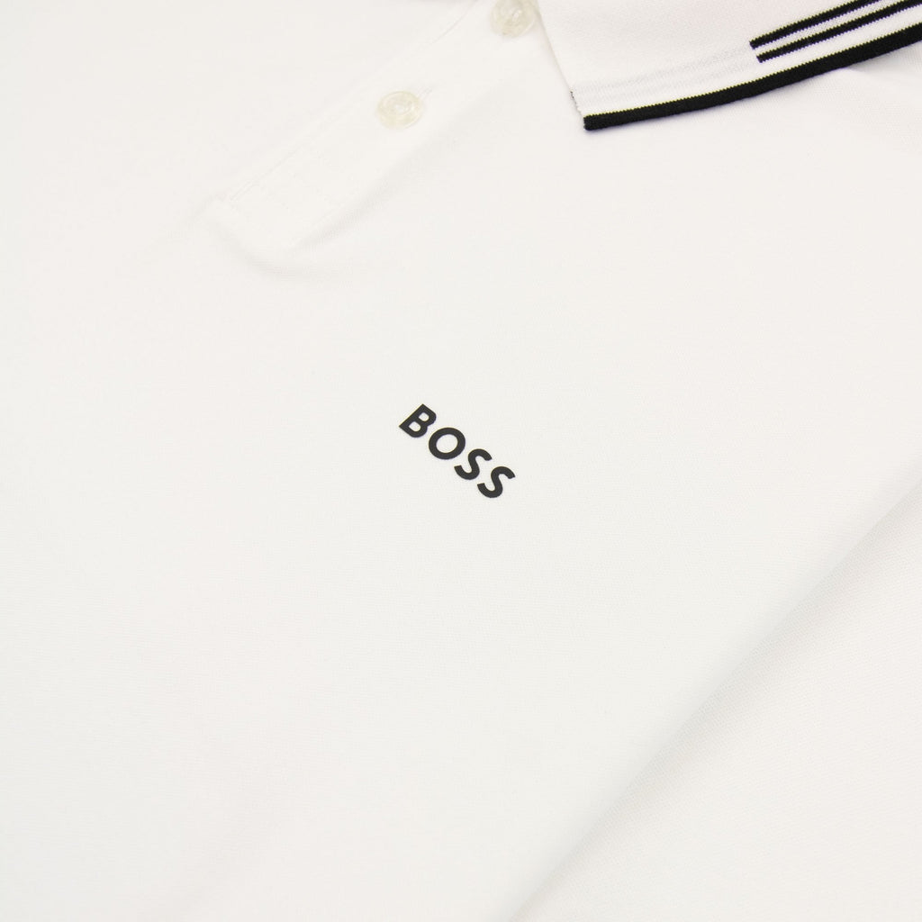 Hugo Boss Paul Slim Fit Polo White 100