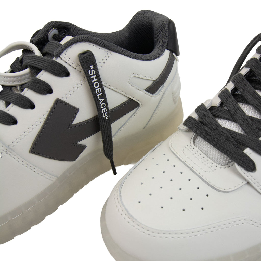 Off White Out Of Office Transparent Trainers White/Dark Grey