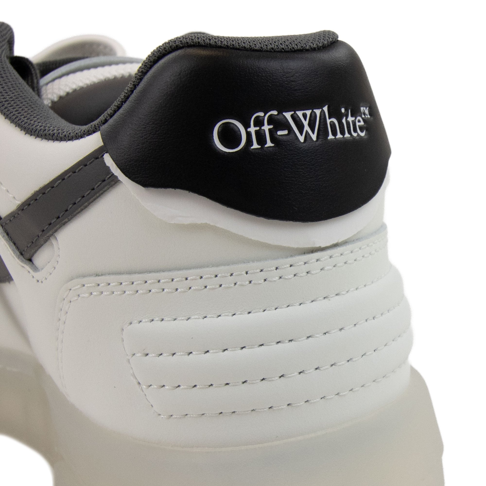Off White Out Of Office Transparent Trainers White/Dark Grey