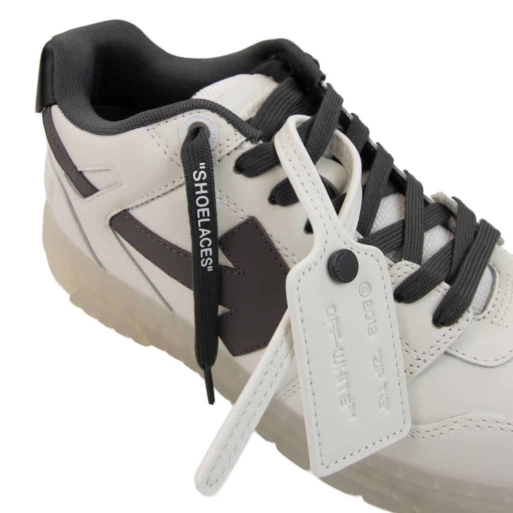 Off White Out Of Office Transparent Trainers White/Dark Grey
