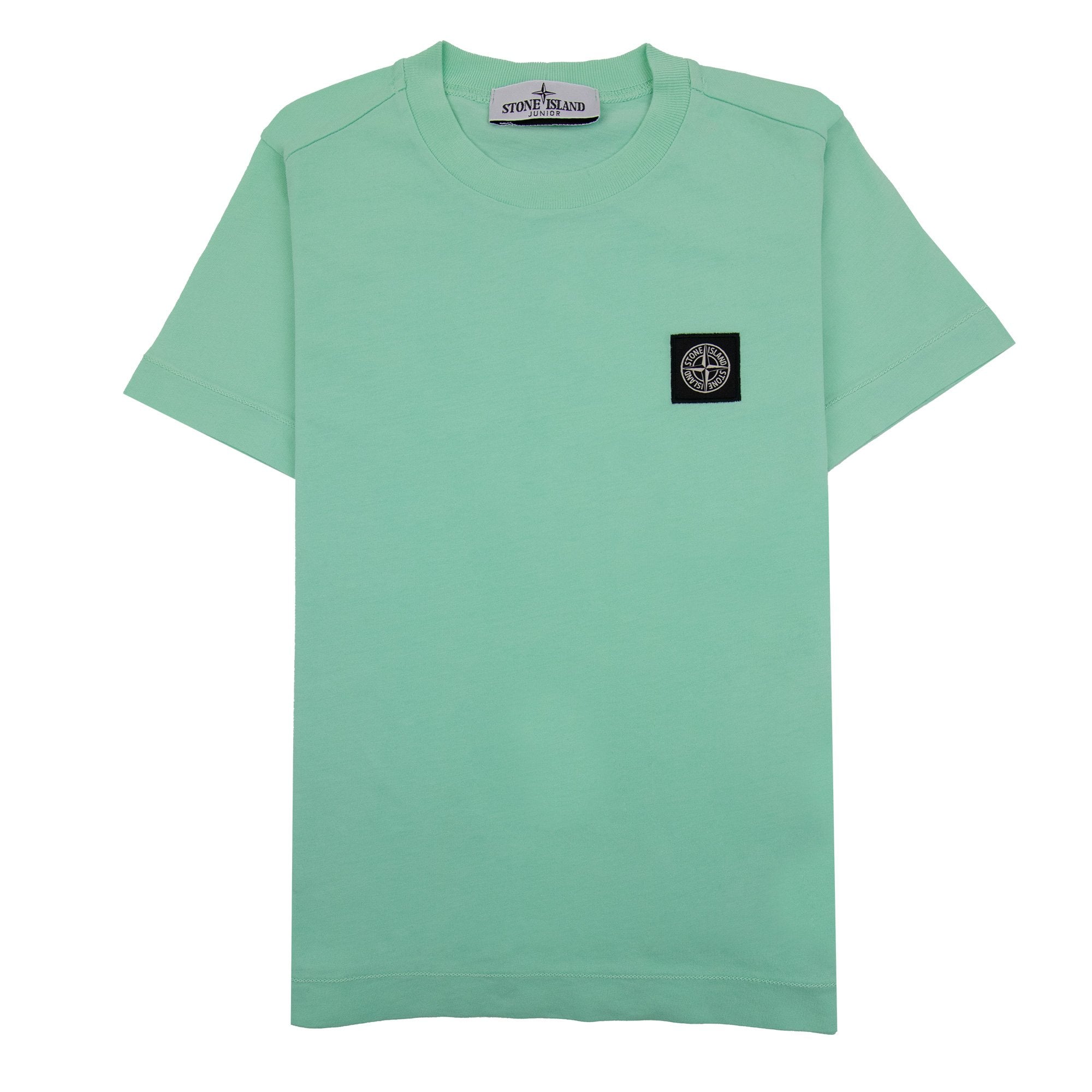 Stone Island Junior Chest Patch T/s Light Green V0052