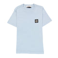 Stone Island Junior Chest Patch T/s Pale Blue V0040